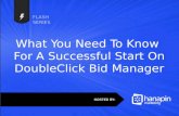 What You Need To Know For A Successful Start on DoubleClick Bid Manager