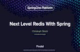 Next Level Redis with Spring