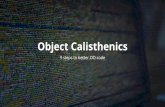 Object calisthenics (PHPConPL 2016)