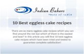 10 Best Pineapple/Chocolate Eggless Cake Recipes