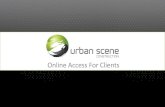 Urban Scene Client Presentation - Urban Scene Construction