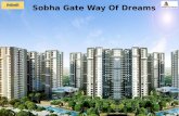 Sobha gateway of Dreams Panathur Road