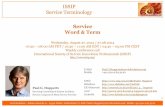 ISSIP Service Terminology