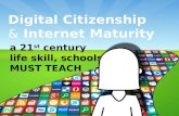 Digital Citizenship & Internet Maturity for Schools