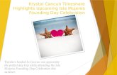 Krystal Cancun Timeshare Highlights Upcoming Isla Mujeres Founding Day Celebration