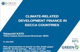 Climate-Related Development Finace in EECCA COUNTRIES