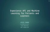 XAPI and Machine Learning for Patient / Learner