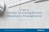 3 Ways Online Learning Boosts Employee Engagement