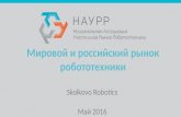 Виталий Недельский. Мировой и российский рынок робототехники
