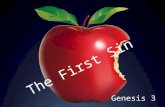 The first sin Genesis 3