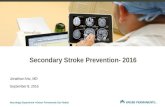 Stroke Symposium Talk on Secondary Prevention