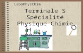 Présentation Specialité Physique-Chimie Labophyschim
