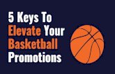 5 Keys To Elevate Your Basketball Promotions