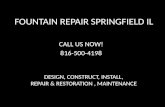 Fountain Repairs Springfield IL 816-500-4198