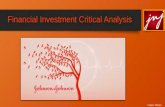 JNJ Financial Investment Critical Analysis