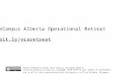 eCampus Alberta Operational Retreat Open Education workshop