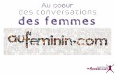 Au coeur des conversations des femmes - aufeminin.com