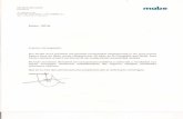Letter luis berrondo ceo and chairman of the board