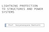Lightning protection to structures and power systems
