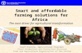 Brussels Briefing 45: Josef Kienzle "Smart-farming: trends and new opportunities benefiting small-holders"