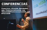 Conferencias de Francisco Alcaide