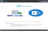New version of SPlistX for SharePoint (v7.10) has been released