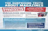 Magazine myth busters infographic