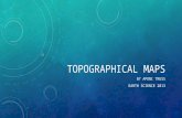Topographical Maps AYA 2013