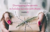 Webinar: Unwrapping the secrets to holiday success with Nosto