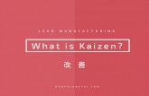 Lean Manufacturing: What is Kaizen?
