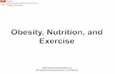 Crown post-graduate food certifcate 2016 - obesity, nutrition, and exercise