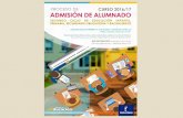 Instrucciones para el proceso de admisión de alumnado 2016/2017