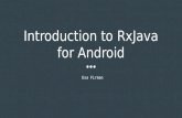 Introduction to rx java for android