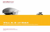 Anderco Professional Services brochure VER-TTS-13-12-ENG