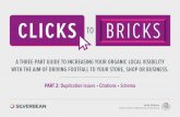 Clicks to Bricks - Guide to Local SEO Part 2