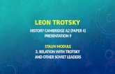 CAMBRIDGE A2 HISTORY: LEON TROTSKY