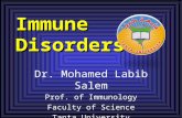 Immune disordes: cancer, Prof. Mohamed Labib Salem