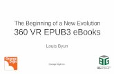 The beginning of a new evolution, 360 vr epub3 e books