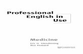 Glendinning eric h., howard ron   professional english in use, medicine