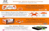 Axis Drones Press Graphic 2015