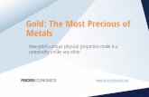 Gold: The Most Precious of Metals - FocusEconomics