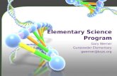 New Teacher Orientation 2016 Elementary Science