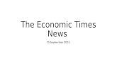 The economic times news reference