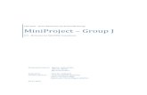 MiniProject – Group J