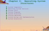 Ch3: Operating System Structure