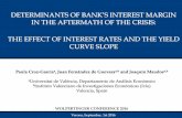 Determinants of bank's interest margin in the aftermath of the crisis: the effect of interest rates and the yield curve slope