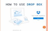 Ramil baltazar how to use drop box