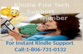 Facing any issue with Kindle fire? Dial 1-806-731-0132
