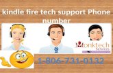 Problems related to Kindle fire, want solution? Dial 1-806-731-0132