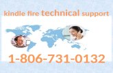 We bring to you Kindle fire technical support number 1-806-731-0132